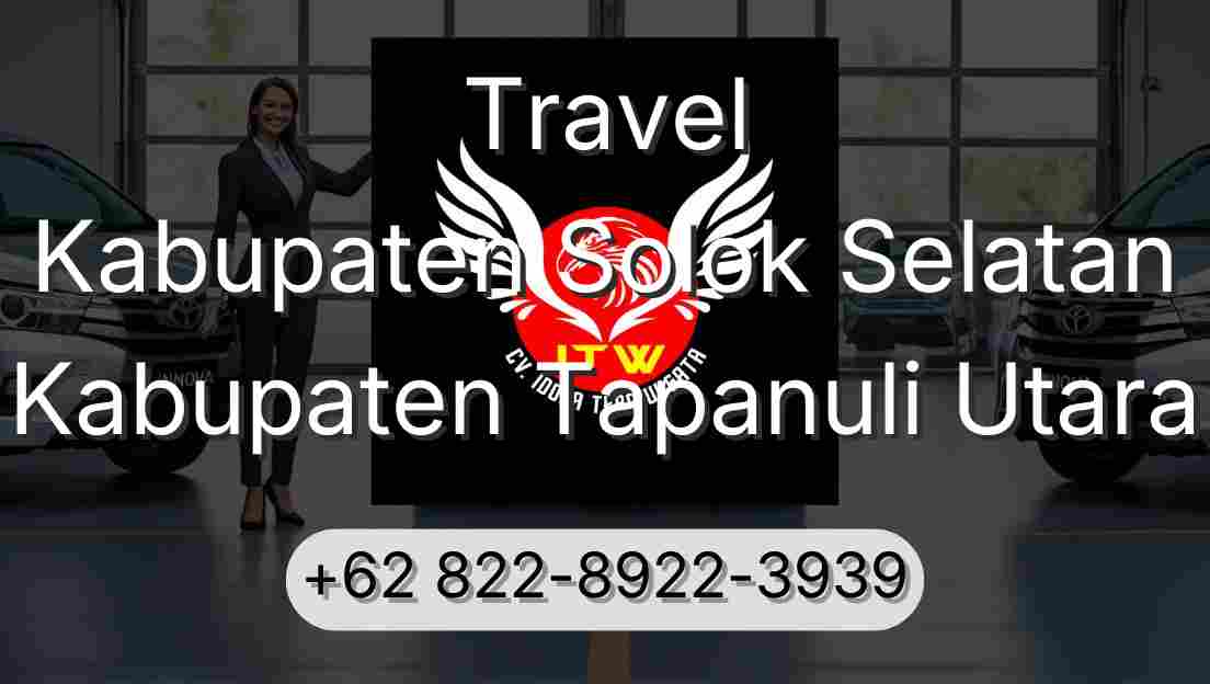 Travel Kabupaten Solok Selatan Kabupaten Tapanuli Utara