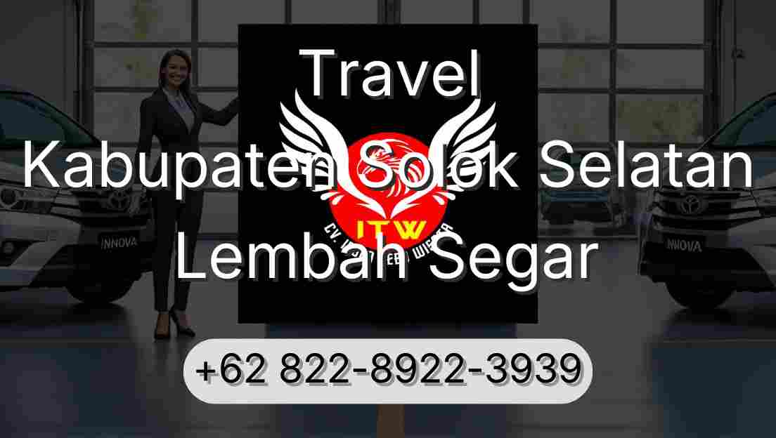 Travel Kabupaten Solok Selatan Lembah Segar