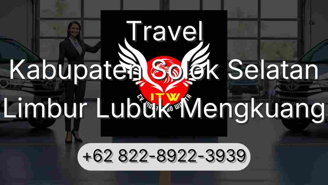 Travel Kabupaten Solok Selatan Limbur Lubuk Mengkuang