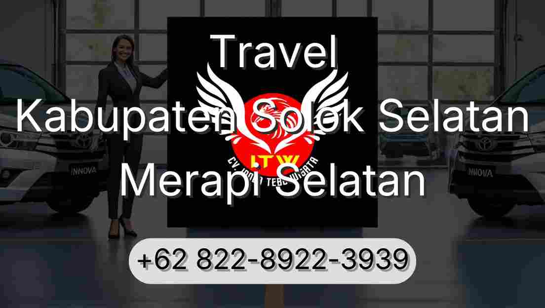 Travel Kabupaten Solok Selatan Merapi Selatan