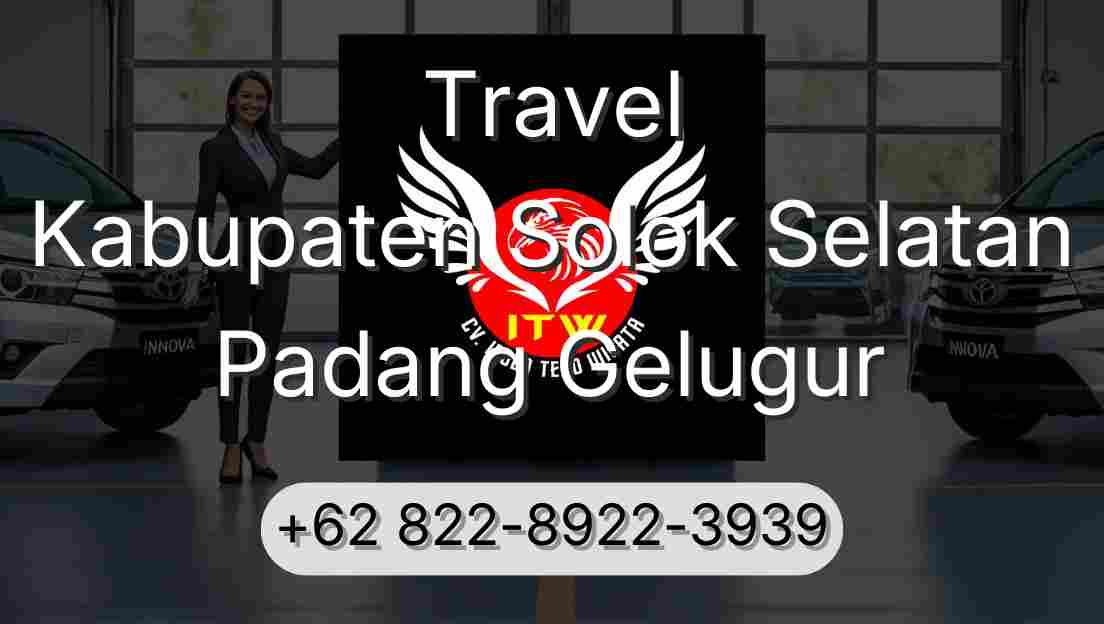Travel Kabupaten Solok Selatan Padang Gelugur