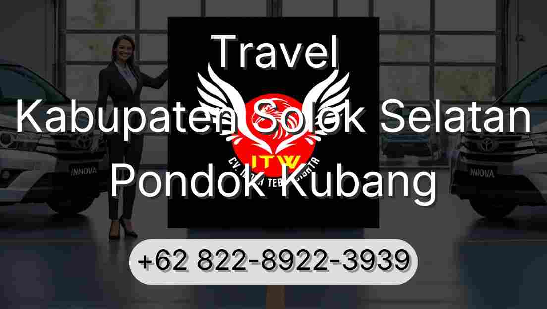 Travel Kabupaten Solok Selatan Pondok Kubang