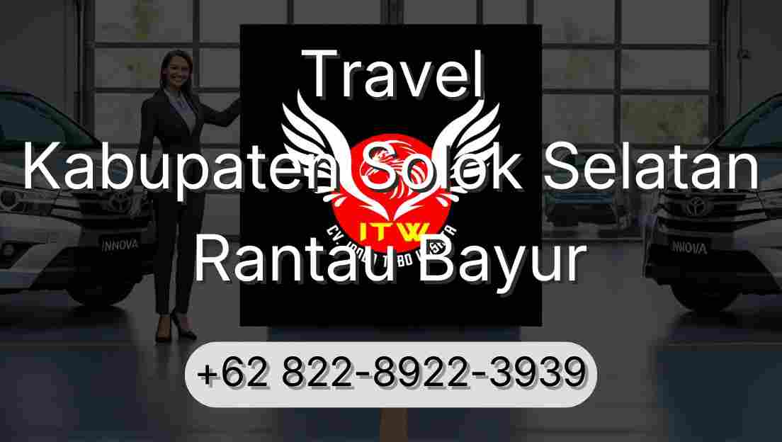 Travel Kabupaten Solok Selatan Rantau Bayur