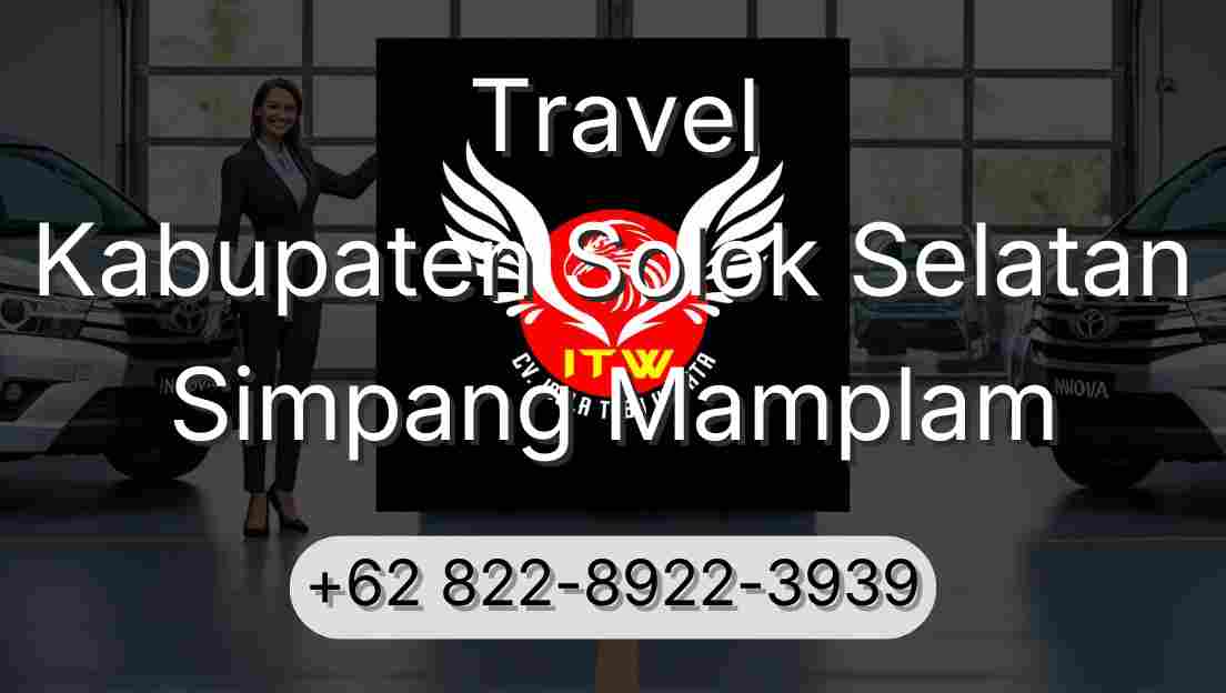 Travel Kabupaten Solok Selatan Simpang Mamplam