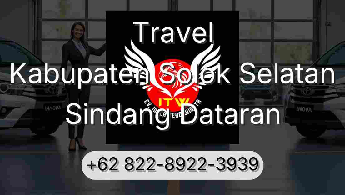 Travel Kabupaten Solok Selatan Sindang Dataran