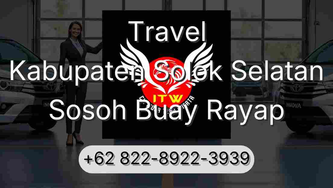 Travel Kabupaten Solok Selatan Sosoh Buay Rayap