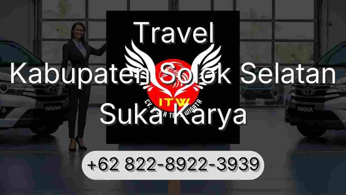 Travel Kabupaten Solok Selatan Suka Karya