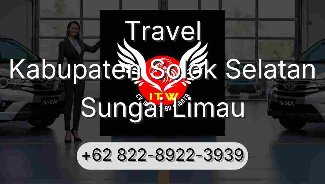 Travel Kabupaten Solok Selatan Sungai Limau