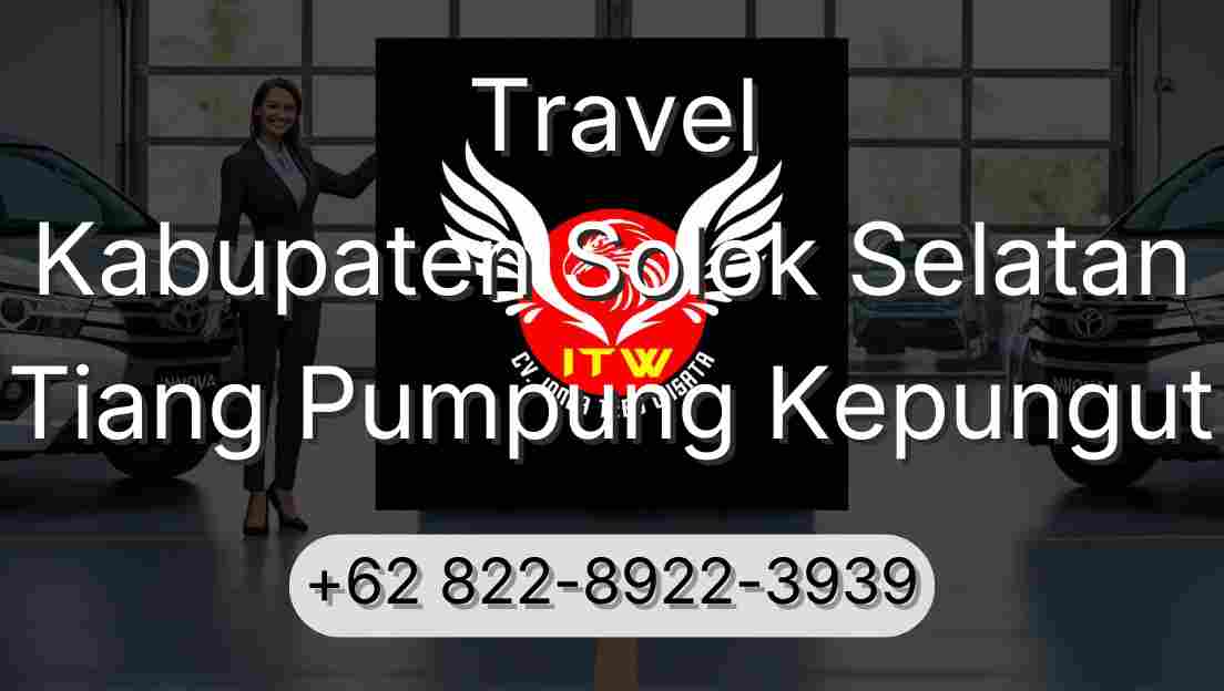 Travel Kabupaten Solok Selatan Tiang Pumpung Kepungut