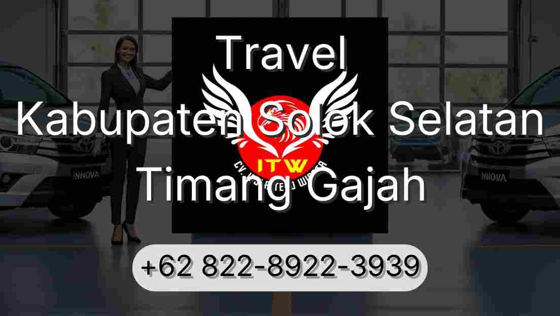Travel Kabupaten Solok Selatan Timang Gajah