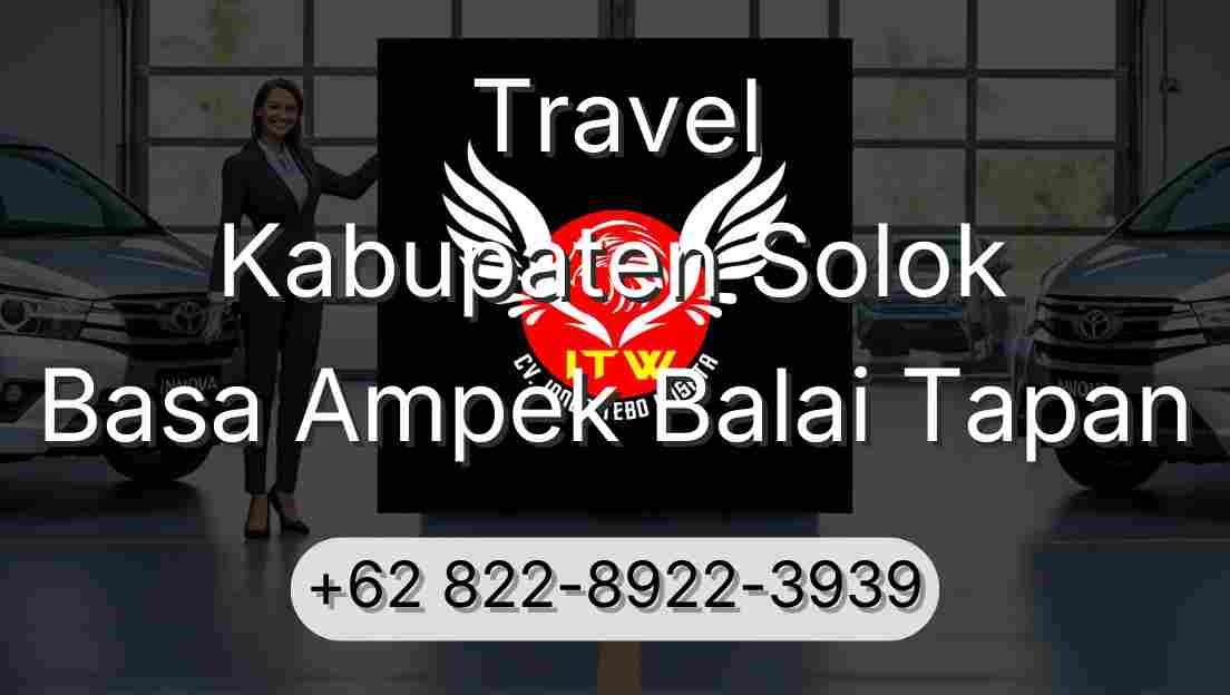 Travel Kabupaten Solok Basa Ampek Balai Tapan
