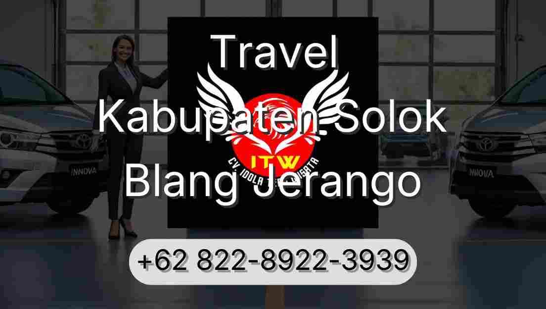 Travel Kabupaten Solok Blang Jerango