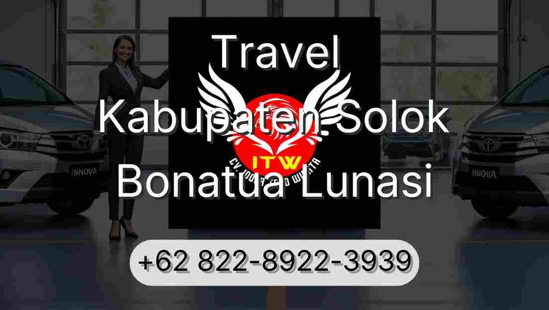 Travel Kabupaten Solok Bonatua Lunasi