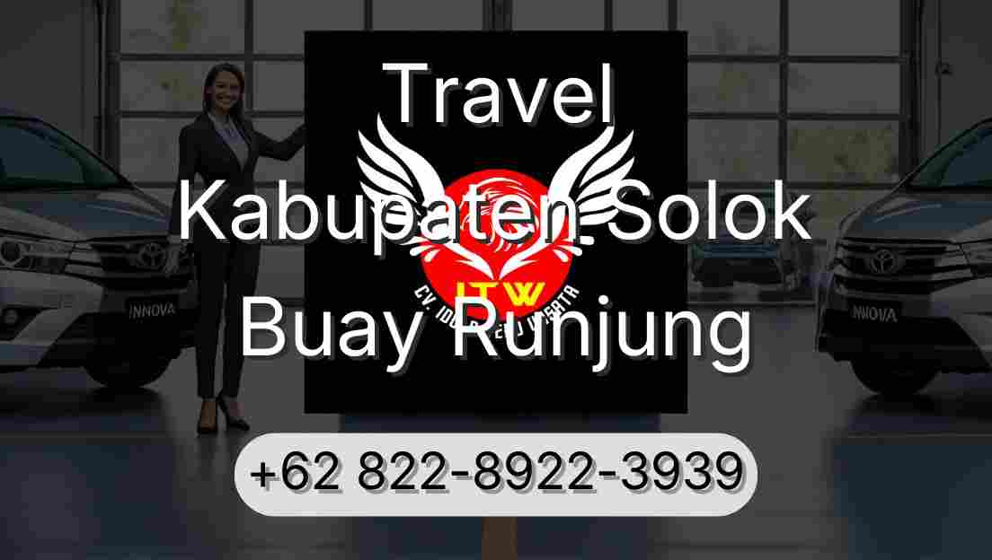 Travel Kabupaten Solok Buay Runjung