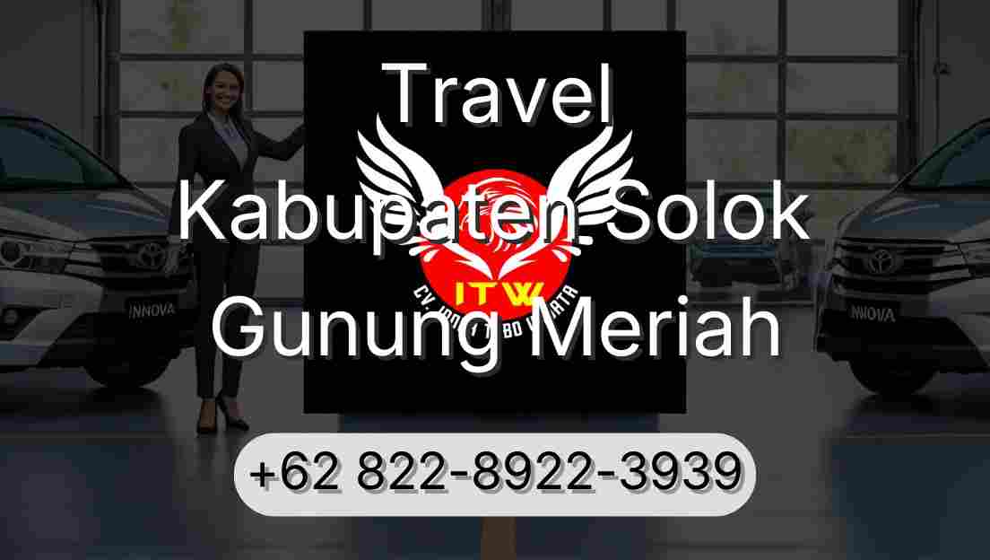 Travel Kabupaten Solok Gunung Meriah