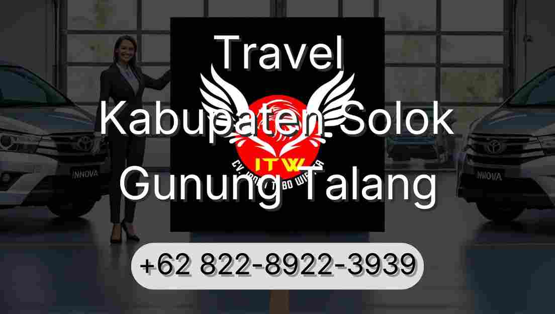 Travel Kabupaten Solok Gunung Talang
