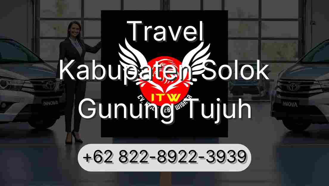 Travel Kabupaten Solok Gunung Tujuh