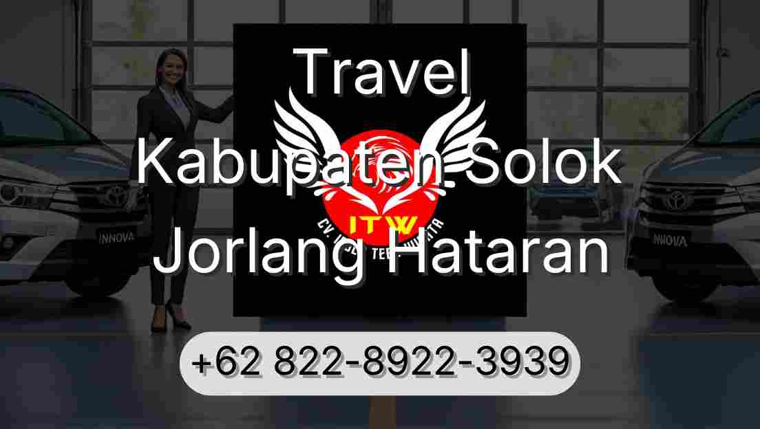 Travel Kabupaten Solok Jorlang Hataran