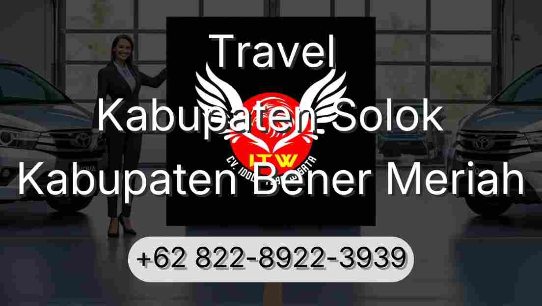 Travel Kabupaten Solok Kabupaten Bener Meriah