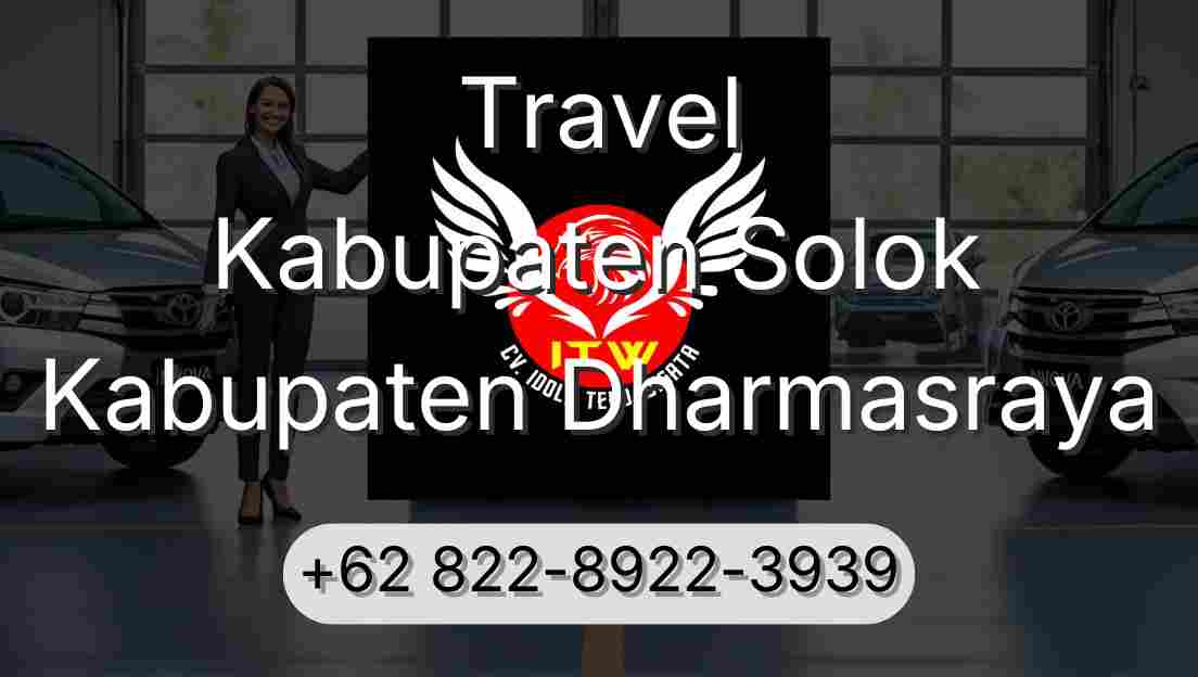 Travel Kabupaten Solok Kabupaten Dharmasraya
