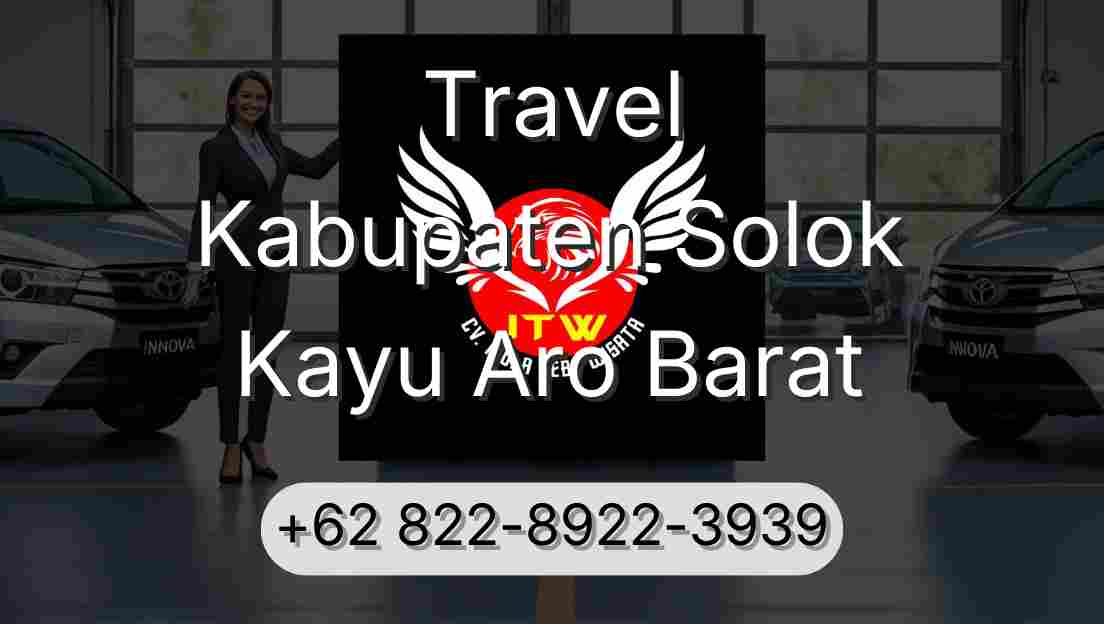 Travel Kabupaten Solok Kayu Aro Barat