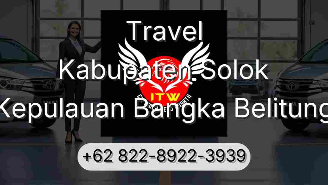 Travel Kabupaten Solok Kepulauan Bangka Belitung