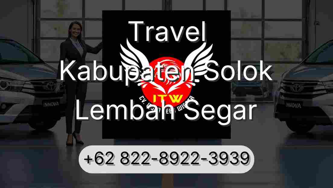 Travel Kabupaten Solok Lembah Segar