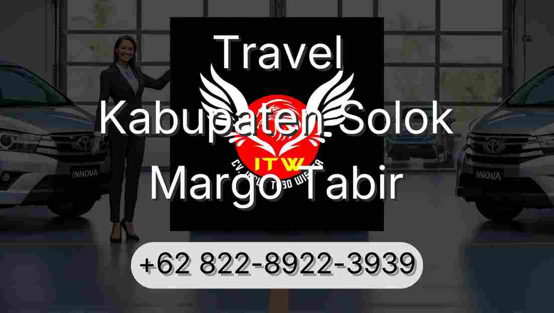 Travel Kabupaten Solok Margo Tabir