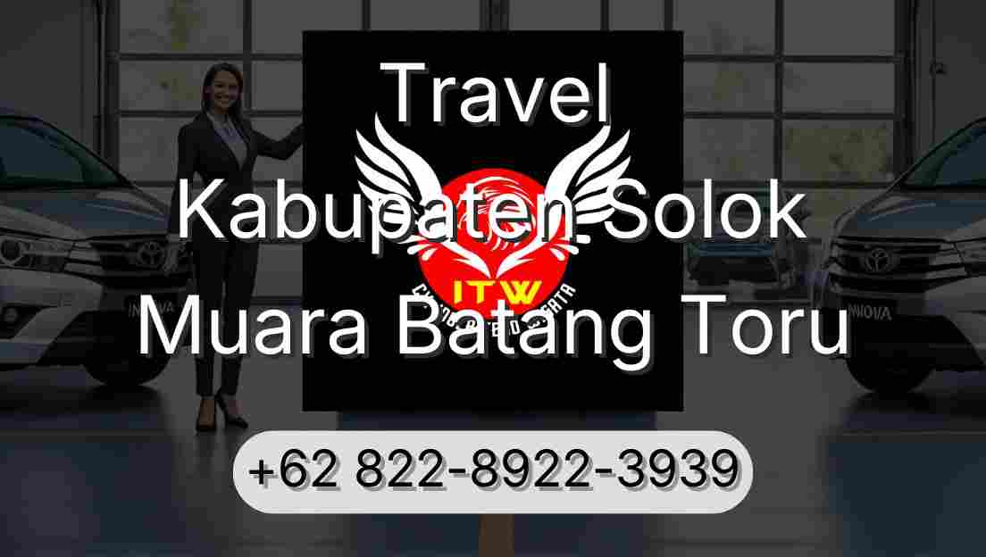 Travel Kabupaten Solok Muara Batang Toru