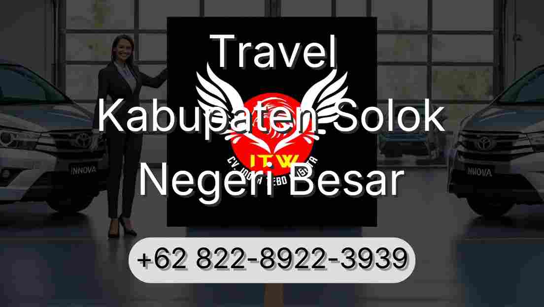 Travel Kabupaten Solok Negeri Besar