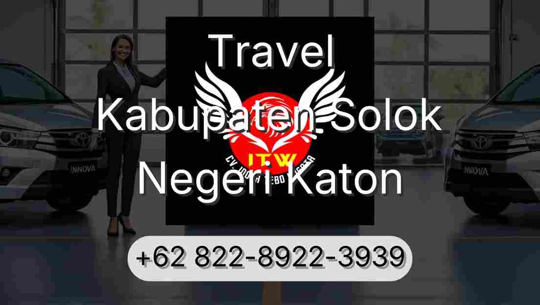 Travel Kabupaten Solok Negeri Katon