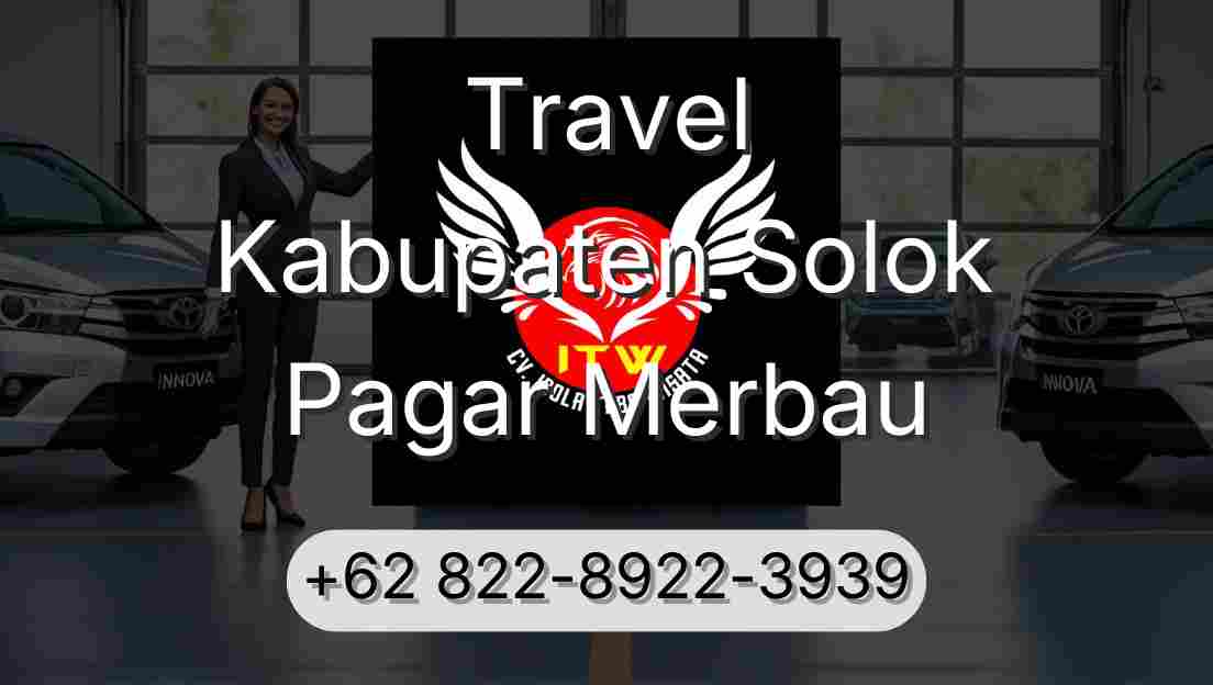 Travel Kabupaten Solok Pagar Merbau