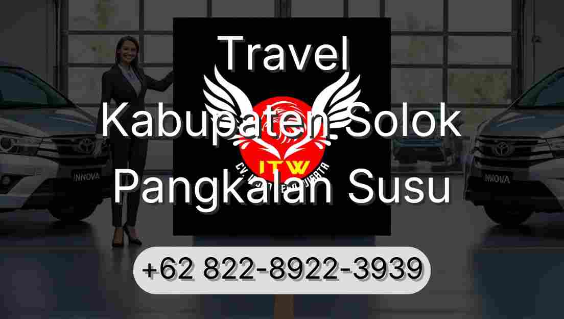Travel Kabupaten Solok Pangkalan Susu