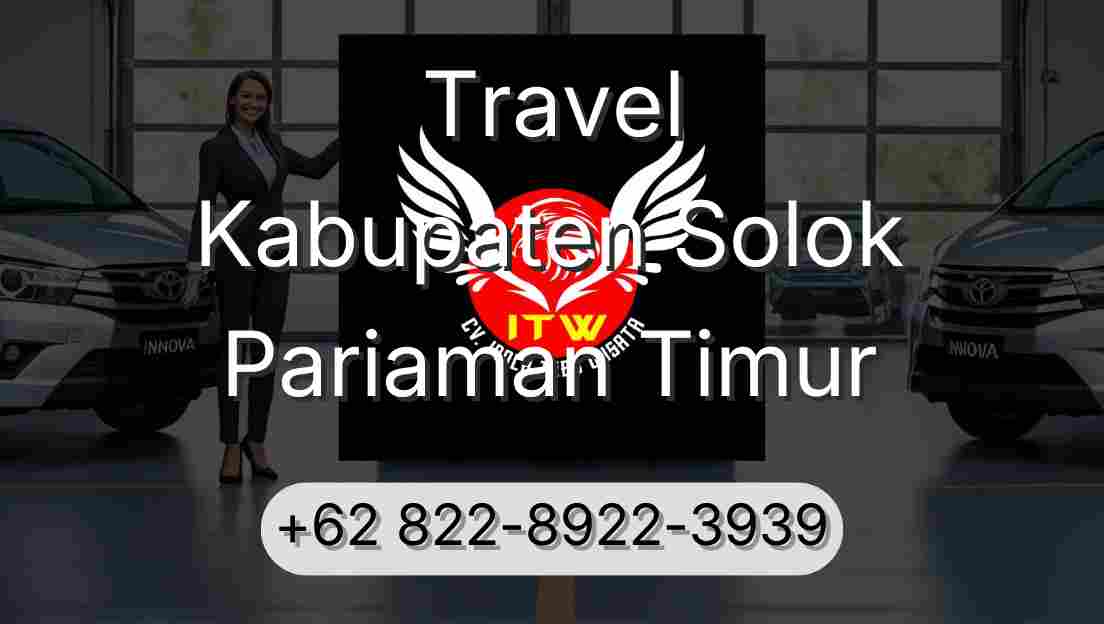 Travel Kabupaten Solok Pariaman Timur