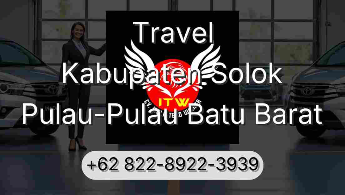 Travel Kabupaten Solok Pulau-Pulau Batu Barat