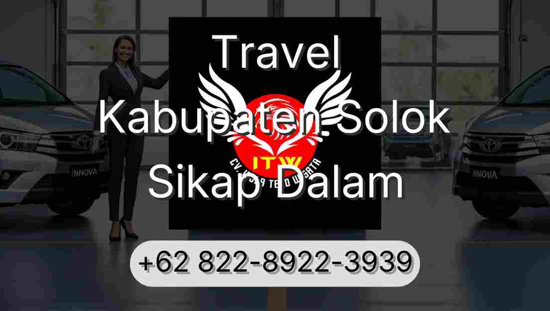 Travel Kabupaten Solok Sikap Dalam