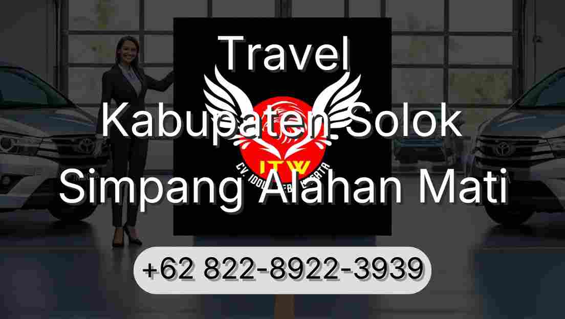 Travel Kabupaten Solok Simpang Alahan Mati