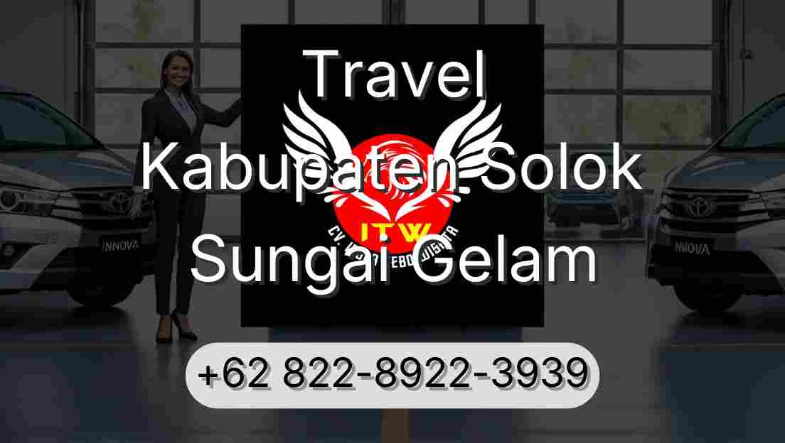 Travel Kabupaten Solok Sungai Gelam