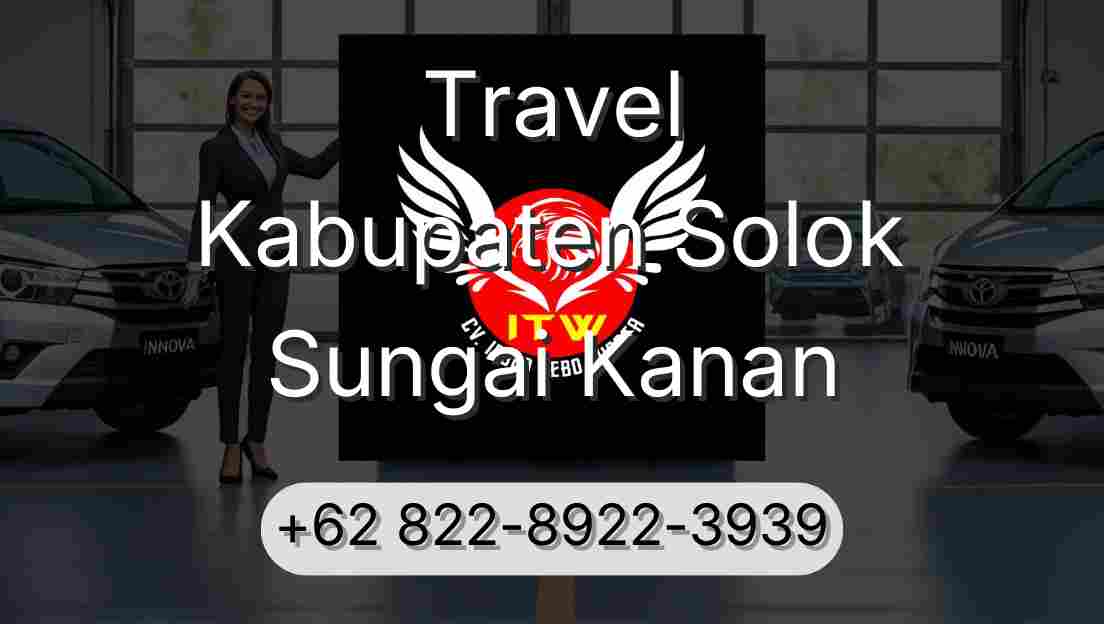 Travel Kabupaten Solok Sungai Kanan