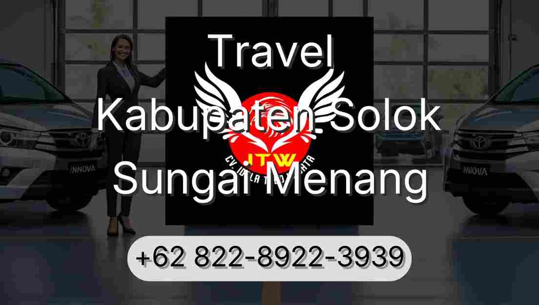 Travel Kabupaten Solok Sungai Menang