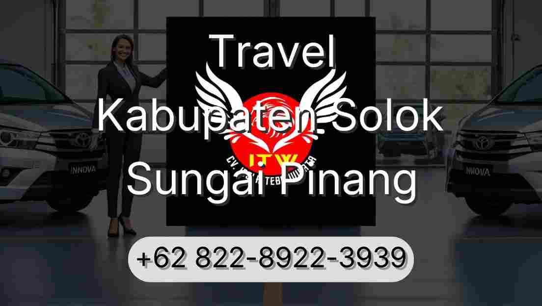 Travel Kabupaten Solok Sungai Pinang