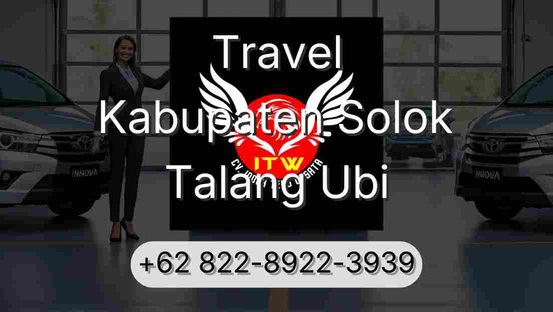Travel Kabupaten Solok Talang Ubi