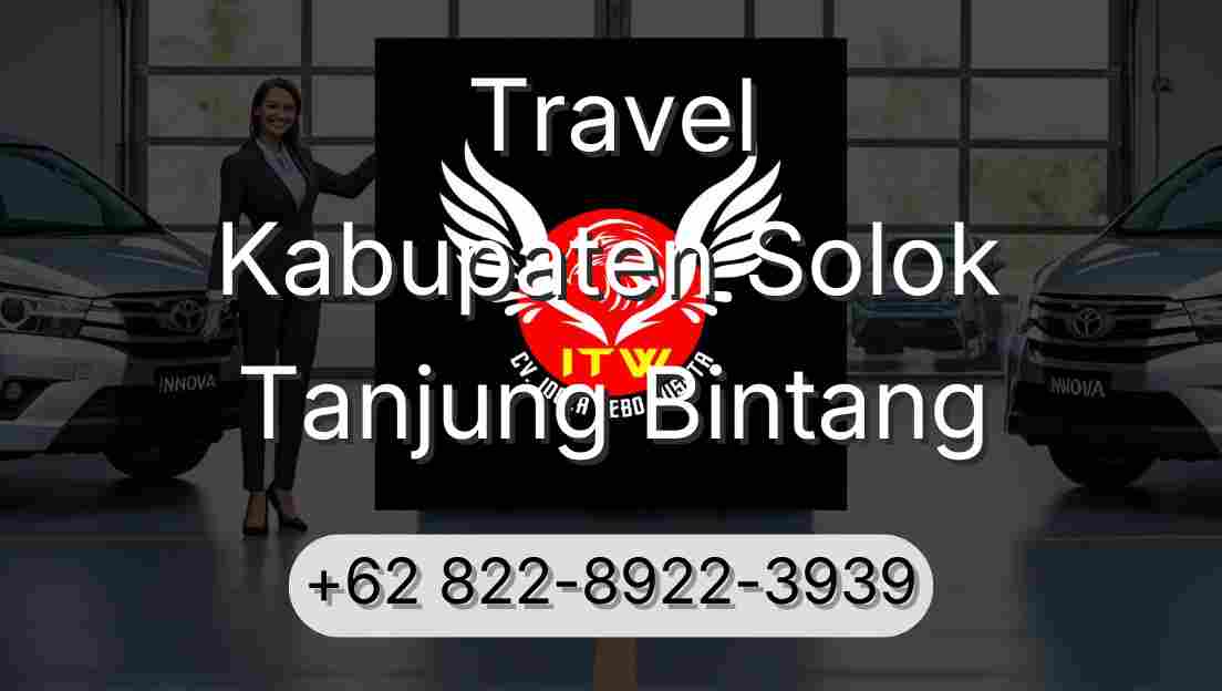 Travel Kabupaten Solok Tanjung Bintang