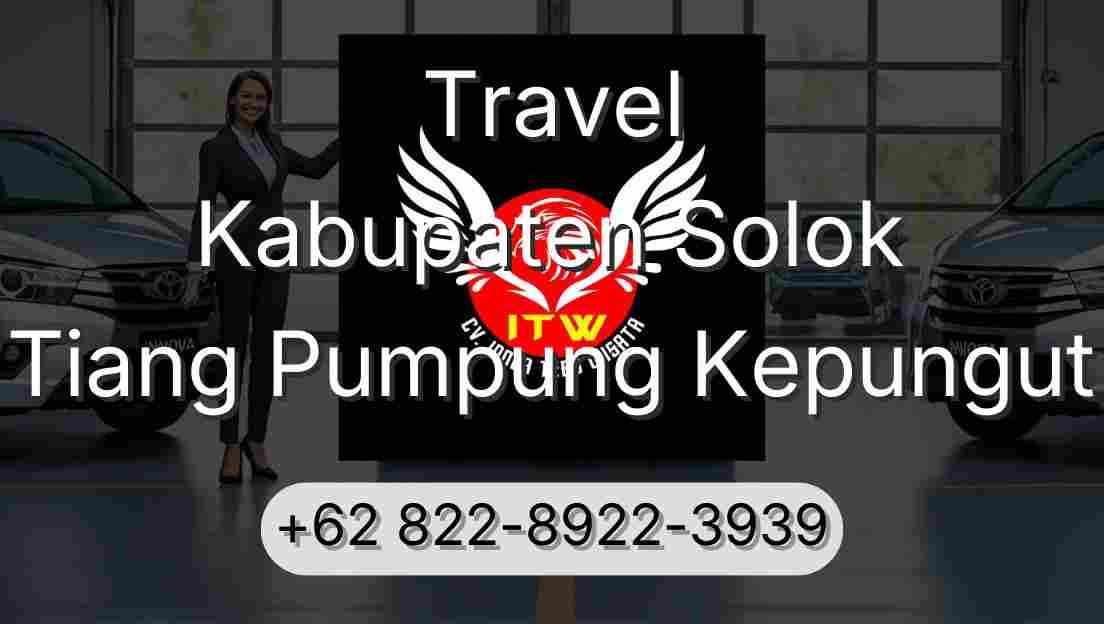 Travel Kabupaten Solok Tiang Pumpung Kepungut