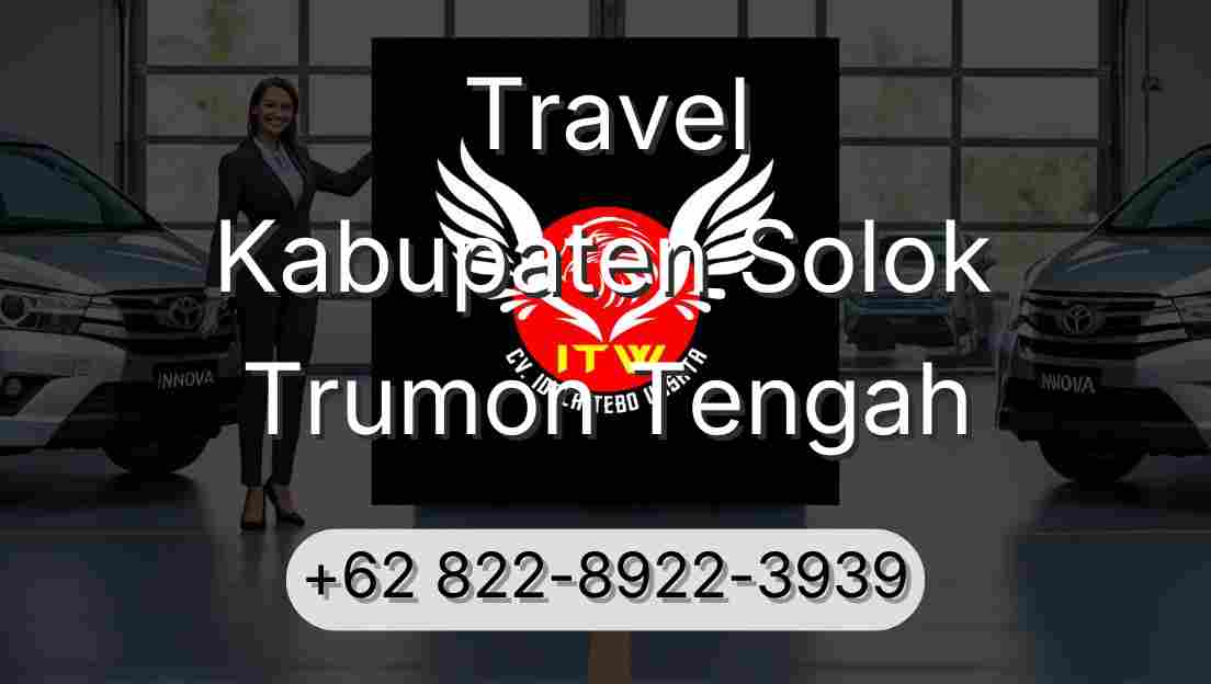 Travel Kabupaten Solok Trumon Tengah