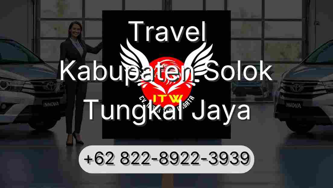 Travel Kabupaten Solok Tungkal Jaya