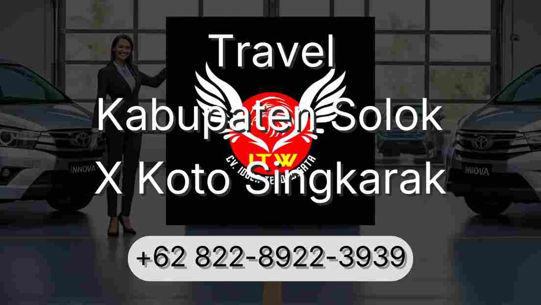 Travel Kabupaten Solok X Koto Singkarak