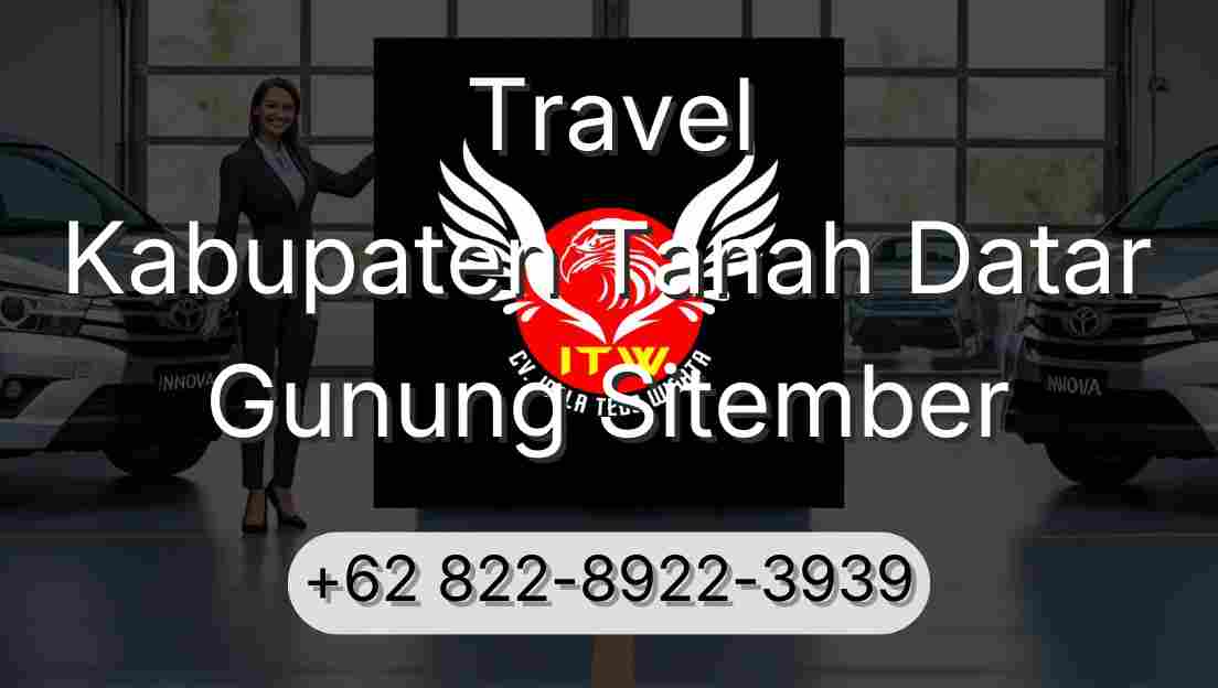 Travel Kabupaten Tanah Datar Gunung Sitember
