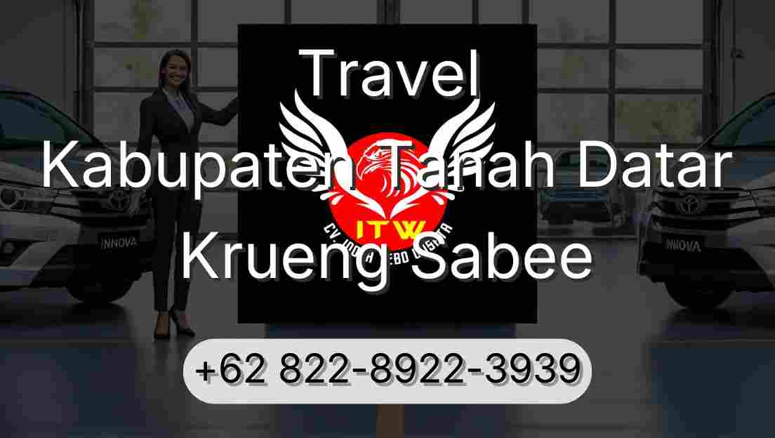 Travel Kabupaten Tanah Datar Krueng Sabee