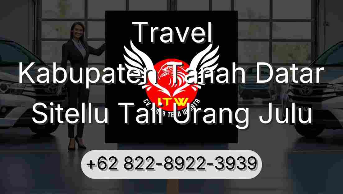 Travel Kabupaten Tanah Datar Sitellu Tali Urang Julu